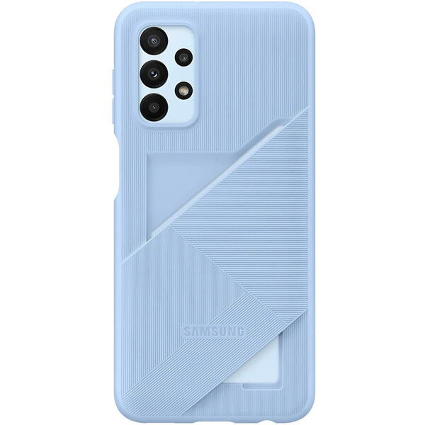 Samsung Galaxy A23 (A235) - Capac protectie spate &quot;Card Slot Cover&quot;, Albastru Artic