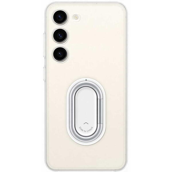 Husa telefon SAMSUNG Clear Gadget Case pentru Galaxy S23, EF-XS911CTEGWW, Transparent
