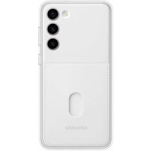 Husa telefon SAMSUNG Frame Case pentru Galaxy S23 Plus, EF-MS916CWEGWW, White