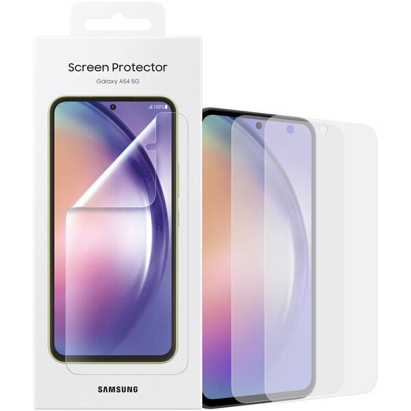 Folie de protectie ecran Samsung pentru Galaxy A54 5G, Transparent