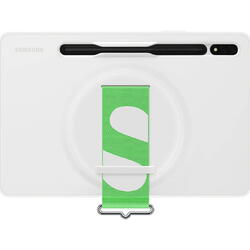 Husa de protectie Samsung Strap Cover pentru Tab S8, White