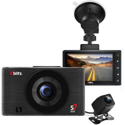 Camera auto DVR Xblitz S7 Duo Dual fata/spate, Full HD, Negru