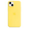 Husa de protectie Apple Silicone Case with MagSafe pentru iPhone 14 Plus, Canary Yellow