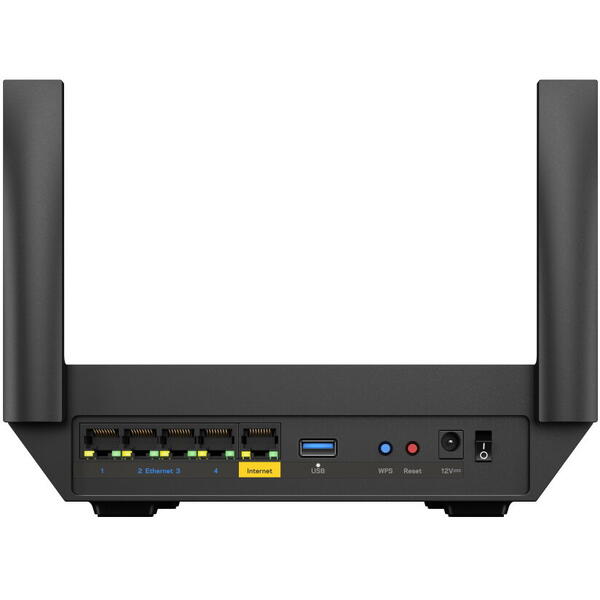 Linksys Hydra Pro 6 AX5400 Dual Band Wifi 6 Router - Black