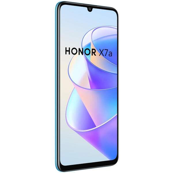 Telefon mobil Honor X7a, 4 GB RAM, 128 GB, Dual Sim, LTE, Albastru oceanic