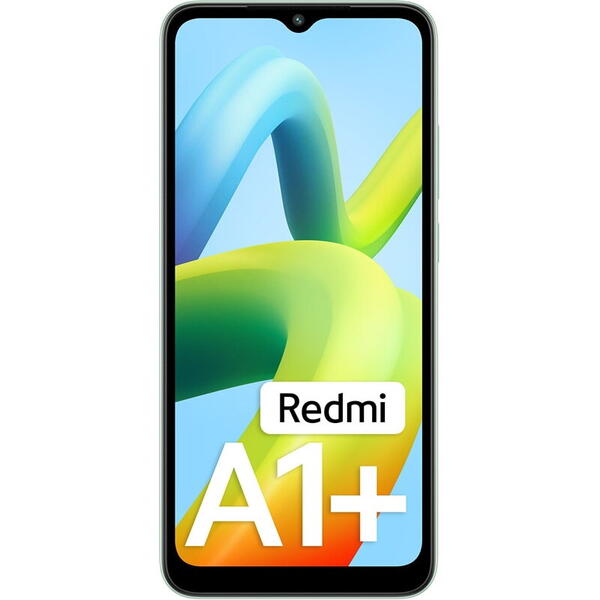 Telefon mobil Xiaomi Redmi A1 Plus, Dual SIM, 32GB, 2GB RAM, 4G, Verde