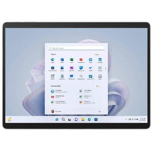 Tableta Microsoft Surface Pro 9, Microsoft SQ3, 13 inch Multi-Touch, 8GB RAM, 256GB SSD, 10MP, Wi-Fi, Bluetooth, 5G, Windows 11 Pro, Argintiu
