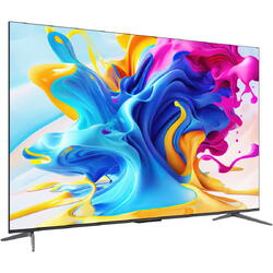 Televizor TCL QLED 85C645, 214 cm, Smart Google TV, 4K Ultra HD, Clasa G, Negru