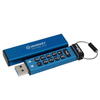 Stick Memorie Kingston IronKey Keypad 200 64GB, USB 3.0, Blue