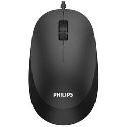 Mouse Philips SPK7207BL, cu fir, Negru