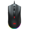 Mouse Optic AOC GM530, RGB LED, USB, Negru