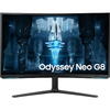 Monitor LED Samsung Gaming Odyssey Neo G8 LS32BG850NPXEN Curbat 31.5 inch UHD VA 1 ms 240 Hz HDR FreeSync Premium Pro