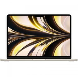 Laptop Apple MacBook Air, Apple M2, 13.6 inch, 16GB RAM, 256GB SSD, macOS Monterey, Auriu