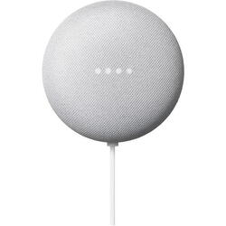 Boxa portabila Google Nest Mini 2, Bluetooth, Chromecast integrat, Wi-Fi, Alb
