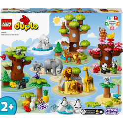 LEGO® DUPLO® - Animale salbatice ale lumii 10975, 142 piese