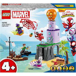 LEGO® Super Heroes - Echipa lui Spidey la farul lui Green Goblin 10790, 149 piese