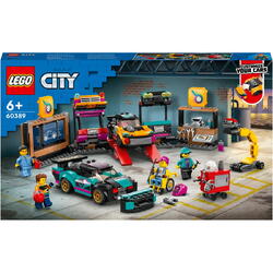 LEGO® City - Service pentru personalizarea masinilor 60389, 507 piese