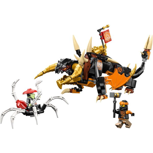 LEGO® Ninjago - Dragonul de pamant EVO al lui Cole 71782, 285 piese