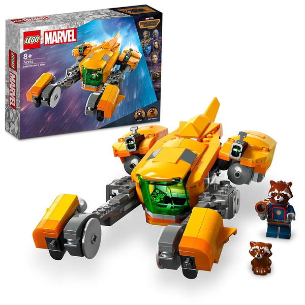 LEGO® Super Heroes - Nava lui Baby Rocket 76254, 330 piese