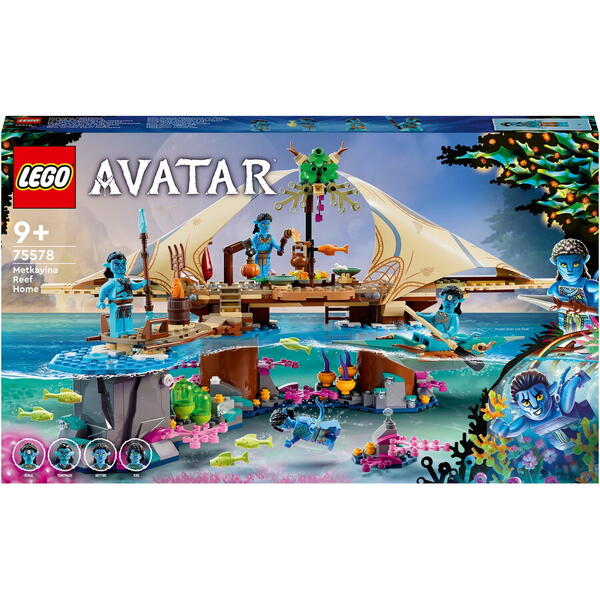 LEGO® Avatar - Casa Metkayina in recif 75578, 528 piese