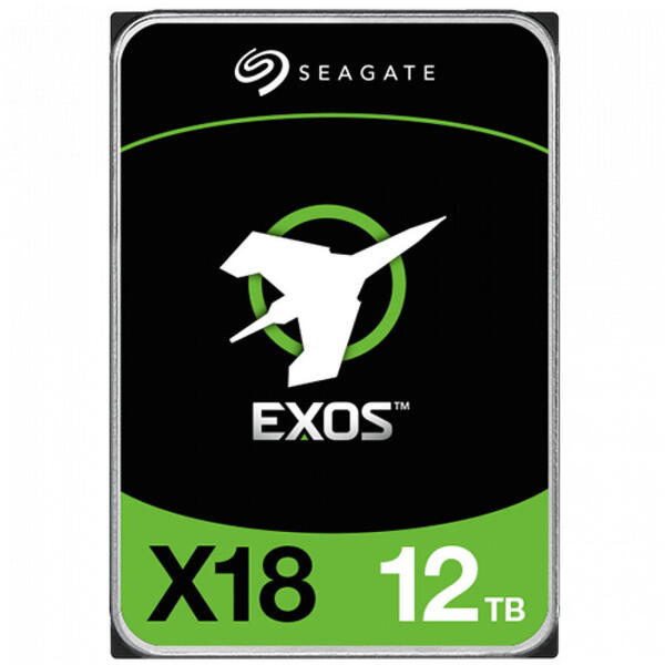 HDD Server Seagate Enterprise Exos X18 ST12000NM000J, 12TB, 7200RPM, 256MB, SATA III, 3.5"