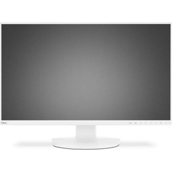 Monitor NEC MultiSync EA271F, 60004634, 27", Full HD, D-Sub x1, DisplayPort x1, DVI x1, HDMI x1, Clasa C, Alb