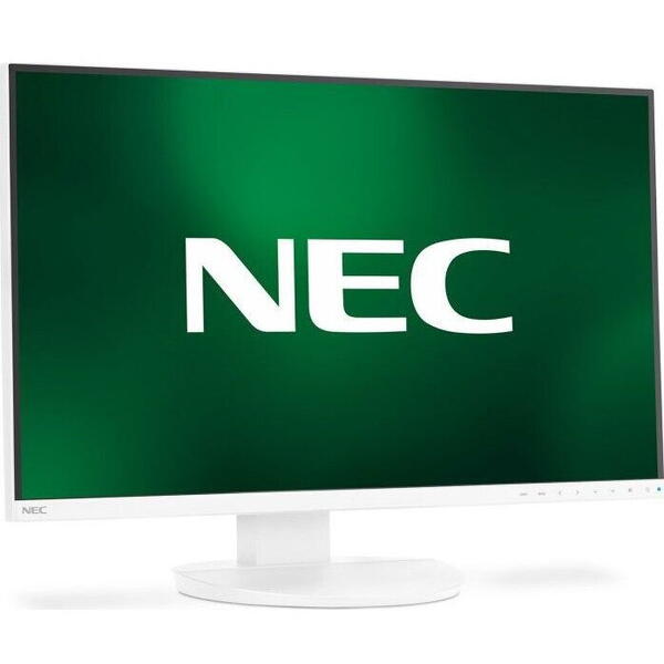 Monitor NEC MultiSync EA271Q, 60004650, 27", WQHD, DisplayPort x1, DVI x1, HDMI x1, Clasa E, Alb