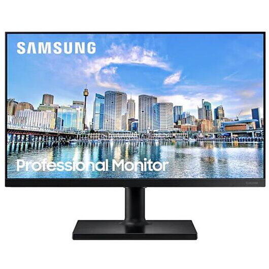 Monitor IPS LED Samsung 24" F24T450FZU, Full HD (1920 x 1080), HDMI, DisplayPort, AMD FreeSync, Pivot, Boxe, Negru