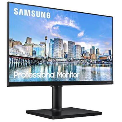 Monitor IPS LED Samsung 24" F24T450FZU, Full HD (1920 x 1080), HDMI, DisplayPort, AMD FreeSync, Pivot, Boxe, Negru
