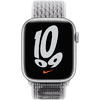 Curea pentru Apple Watch 41mm, NIKE Sport Loop, Summit White/Black