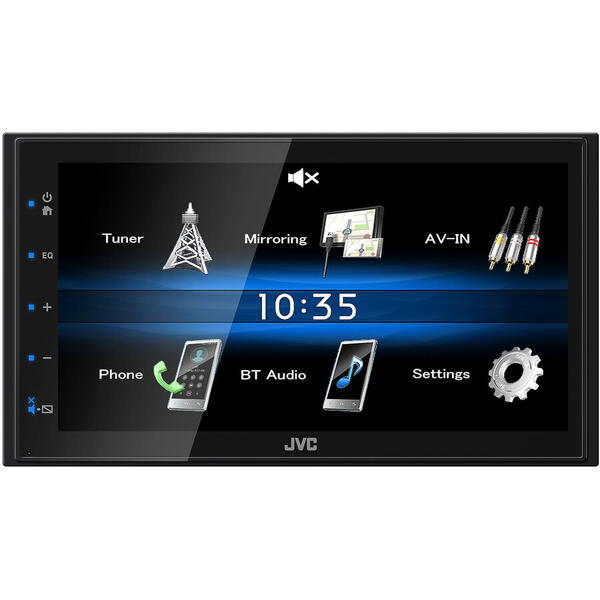 Multimedia Player auto JVC KW-M25BT, 2DIN, ecran tactil de 6.8 inch, 4x50W , bluetooth
