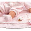 Papusa interactiva Llorens Crying Babies - Baby Joelle, 38 cm