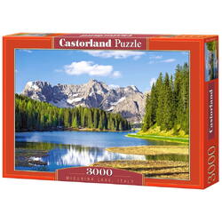 Puzzle Castorland, Lacul Misurina, Italia, 3000 piese
