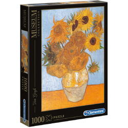 Puzzle Clementoni - Van Gogh, Floarea soarelui, 1000 piese