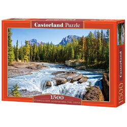 Puzzle Castorland, Raul Athabasca, parcul National Jasper, Canada, 1500 piese