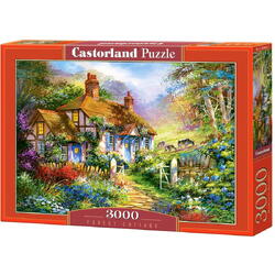 Puzzle Castorland, Casuta din padure, 3000 piese