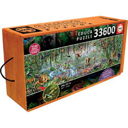 Puzzle Educa, Wildlife Puzzle, 33600 piese