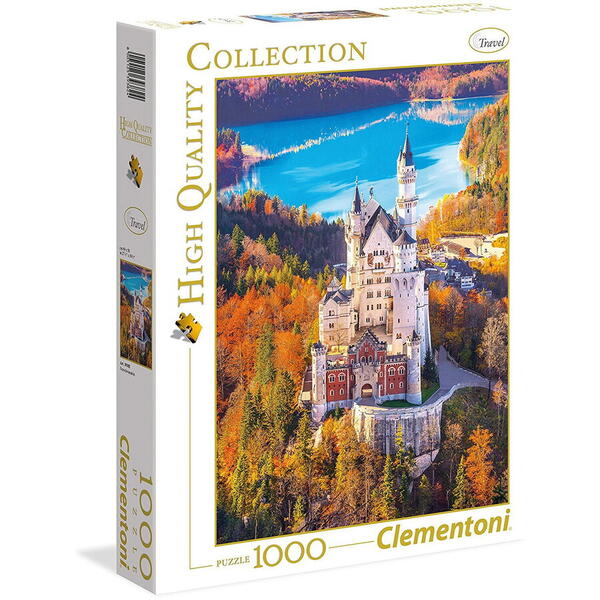 Puzzle Clementoni - Neuschwanstein, Germany, 1.000 piese
