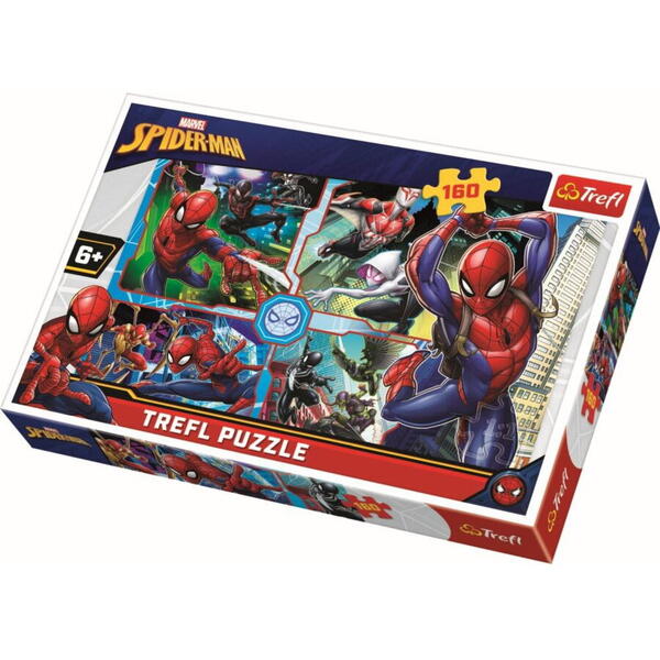Puzzle Trefl, Spiderman salvatorul, 160 piese