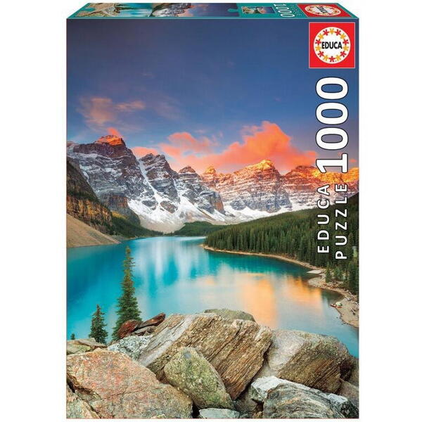 Puzzle Educa - Moraine Lake, Banff National Park, Canada, 1000 piese