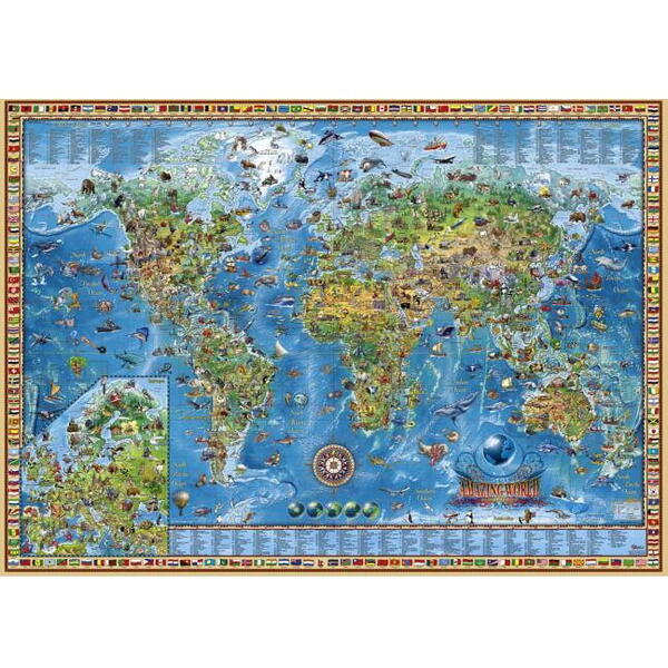 Puzzle Heye - Amazing World, 2000 piese
