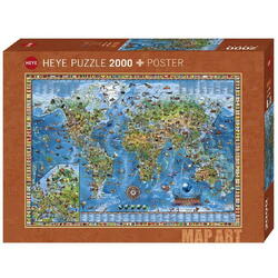 Puzzle Heye - Amazing World, 2000 piese