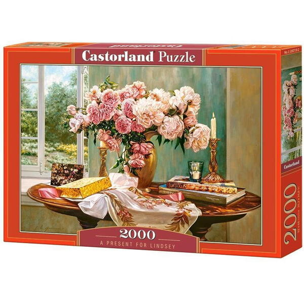 Puzzle Castorland, Cadou pentru Lindsey , 2000 piese