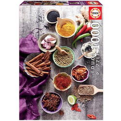 Puzzle Educa - Assorted Spices, 1000 piese