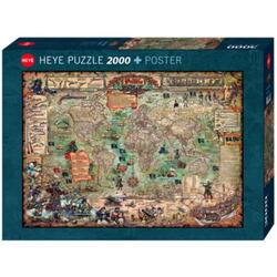 Puzzle Heye - Pirate World, 2.000 piese