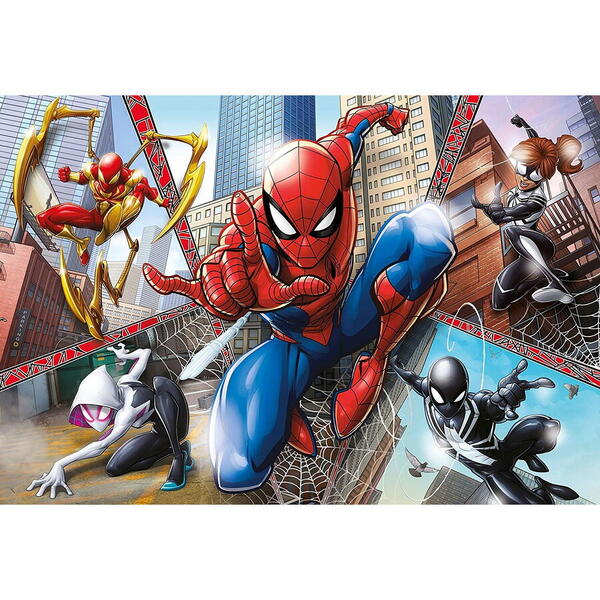 Puzzle Clementoni de 104 maxi piese - Spiderman