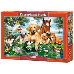 Puzzle Castorland, Prieteni de Vara, 500 piese