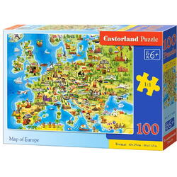 Puzzle 100 Map of Europe