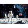 Puzzle Educa - Robert McCall, First men on the moon, 1000 piese