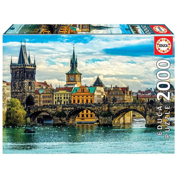 Puzzle Educa - Prague Views, 2000 piese